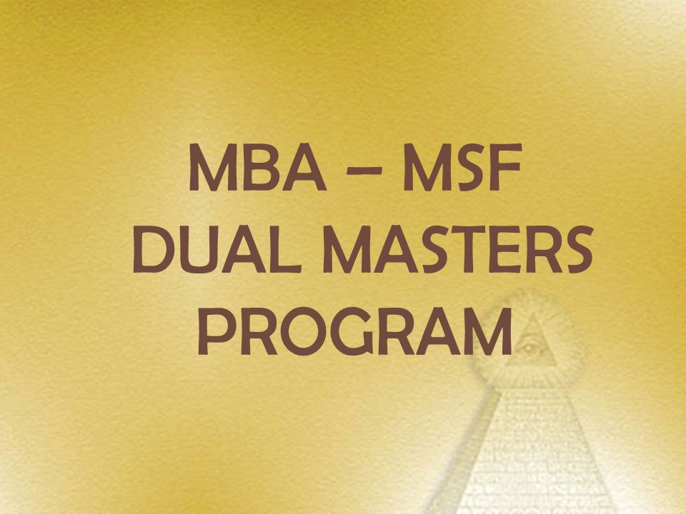 MS in finance vs MBA 