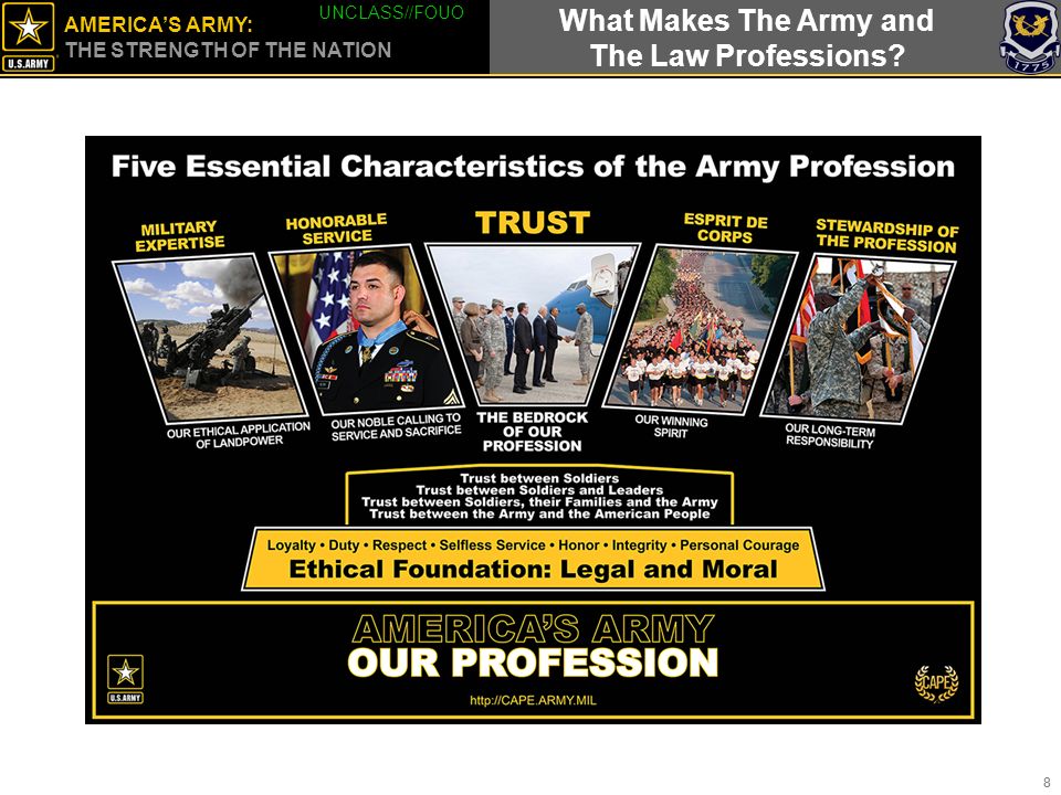 the army profession