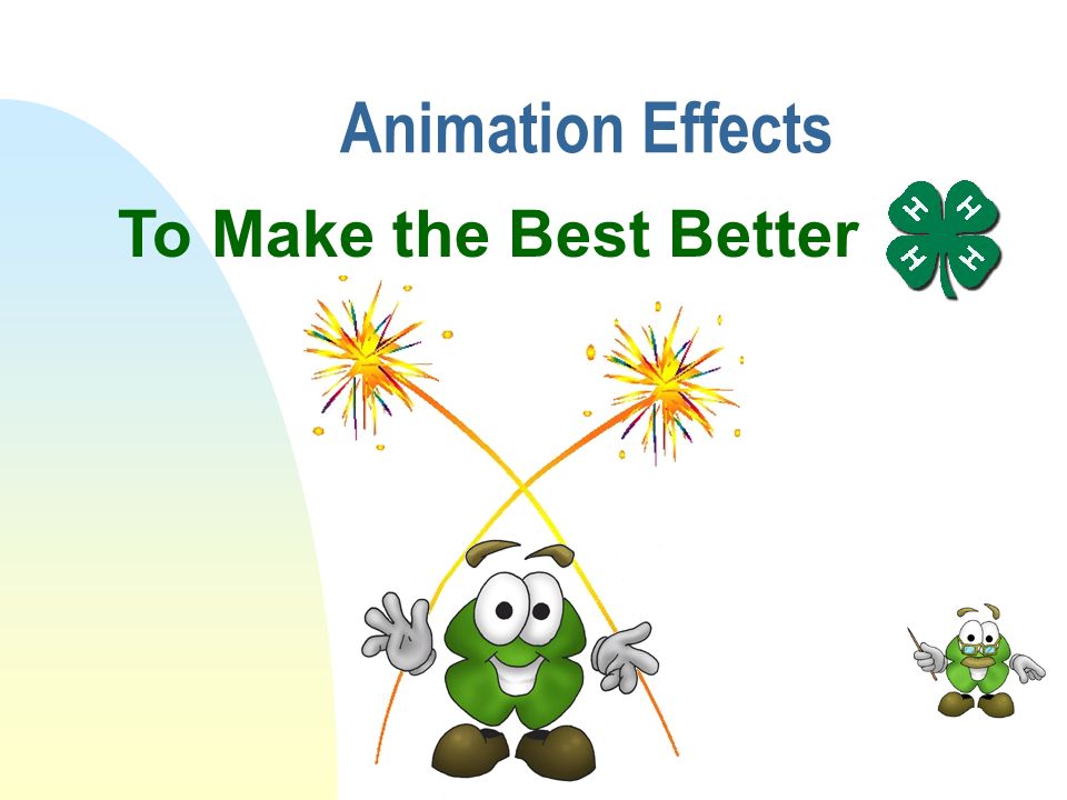 …to control the sequence and timing of your animations and to choose even more animation effects.