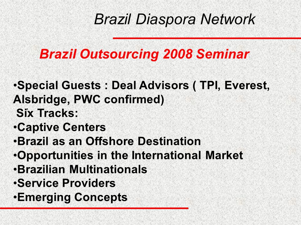 Brazil Diaspora Network.