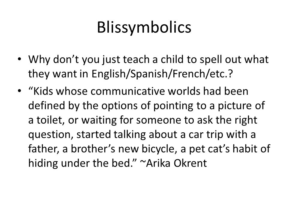 Examples included in the paragraph Structure of Blissymbolics. The