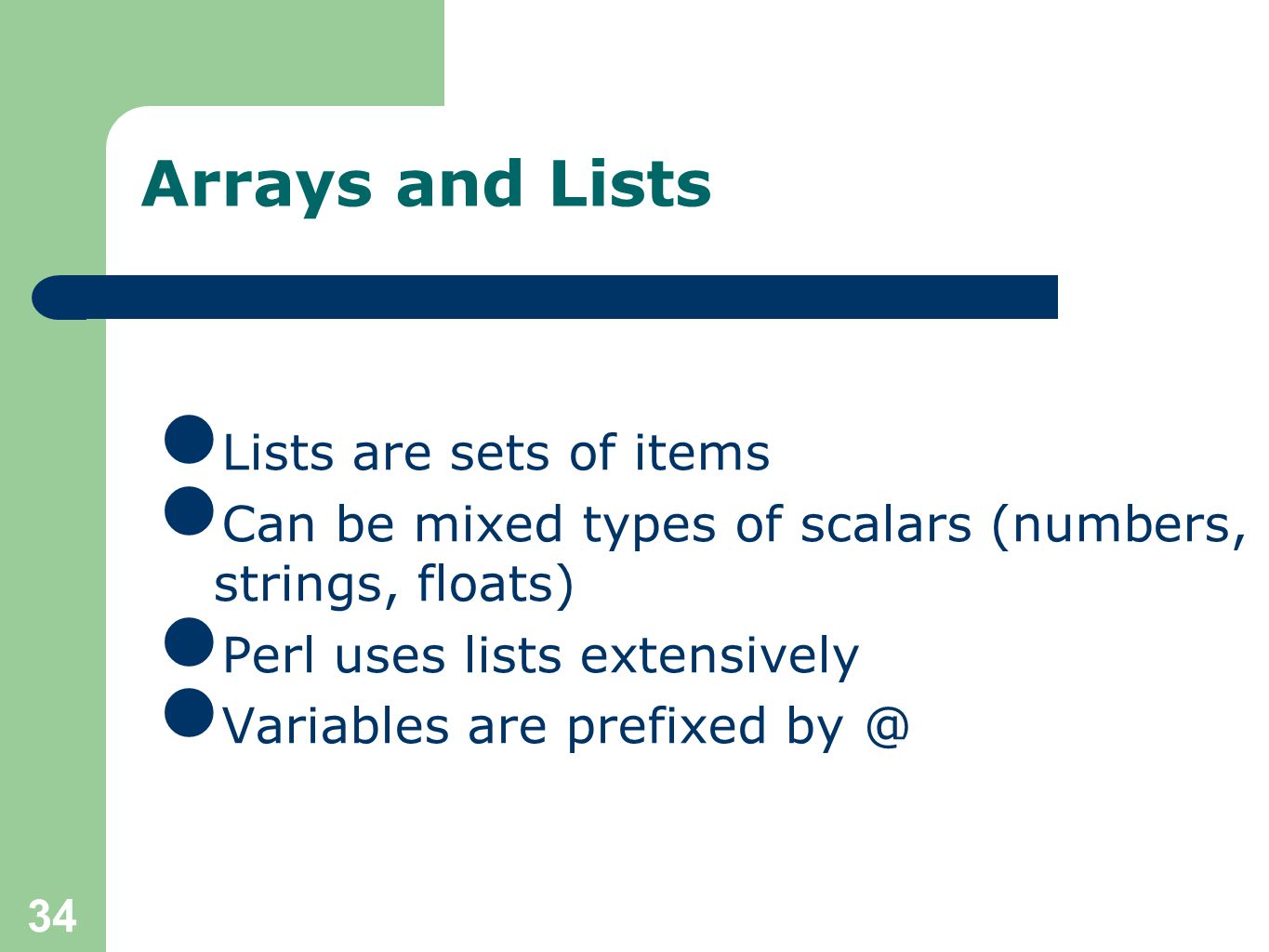 1 Introduction to Perl scripting Part 1 basic perl. - ppt download