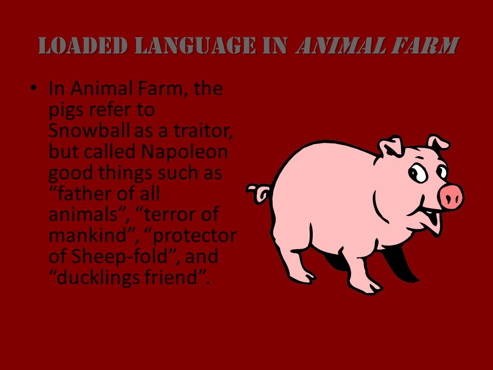 language as a tool of propaganda animal farm manipulation in animal farm