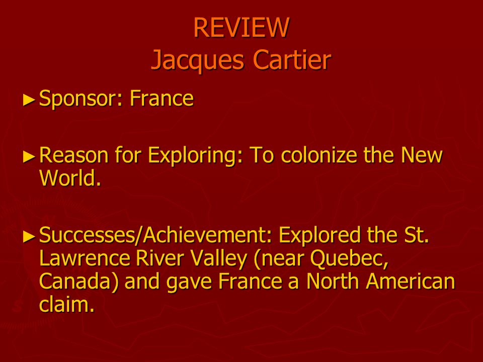 jacques cartier accomplishments