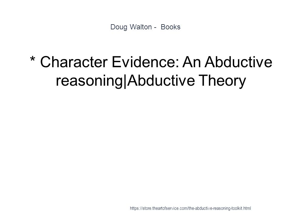 Abductive Reasoning Ppt Download - 