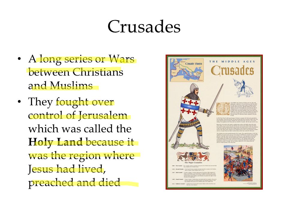 East Meets West The Crusades