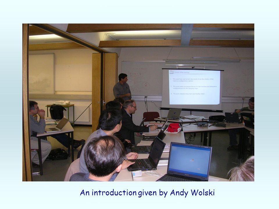 An introduction given by Andy Wolski