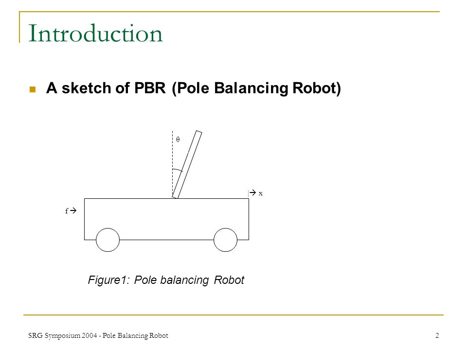 Pole balancing robot and some control strategies. - ppt download