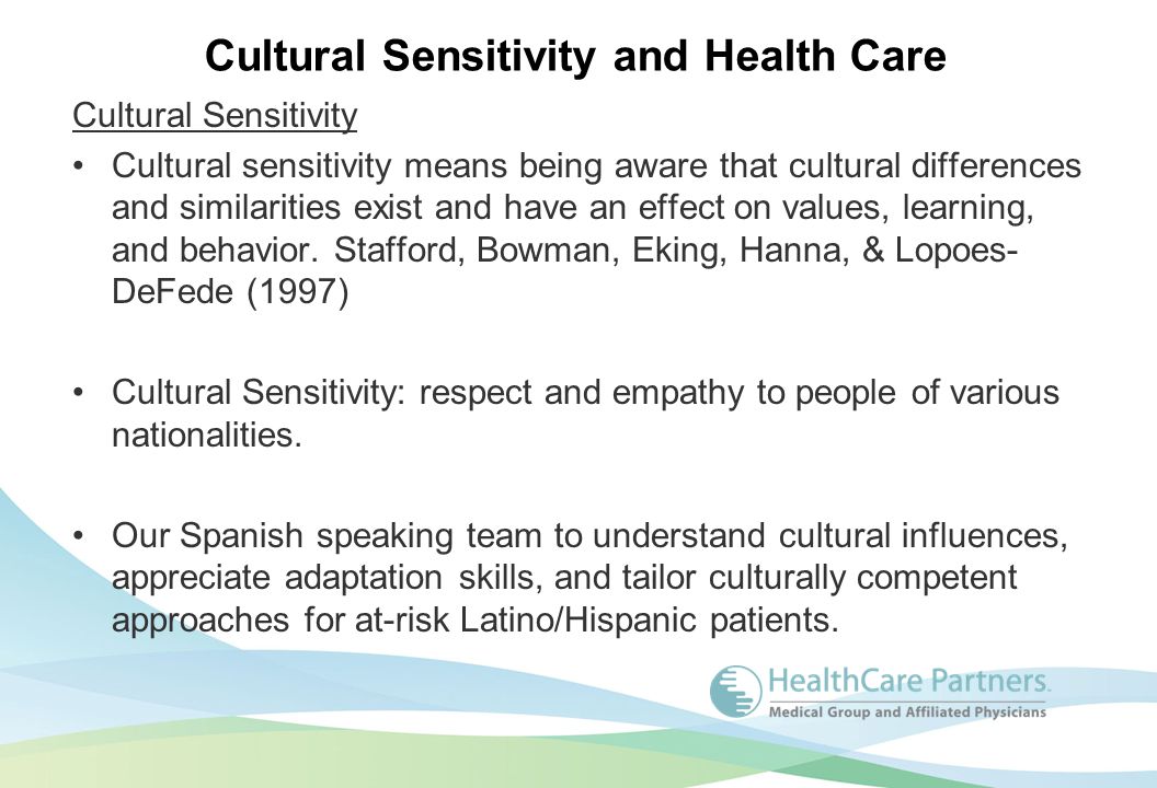 what is cultural sensitivity in nursing