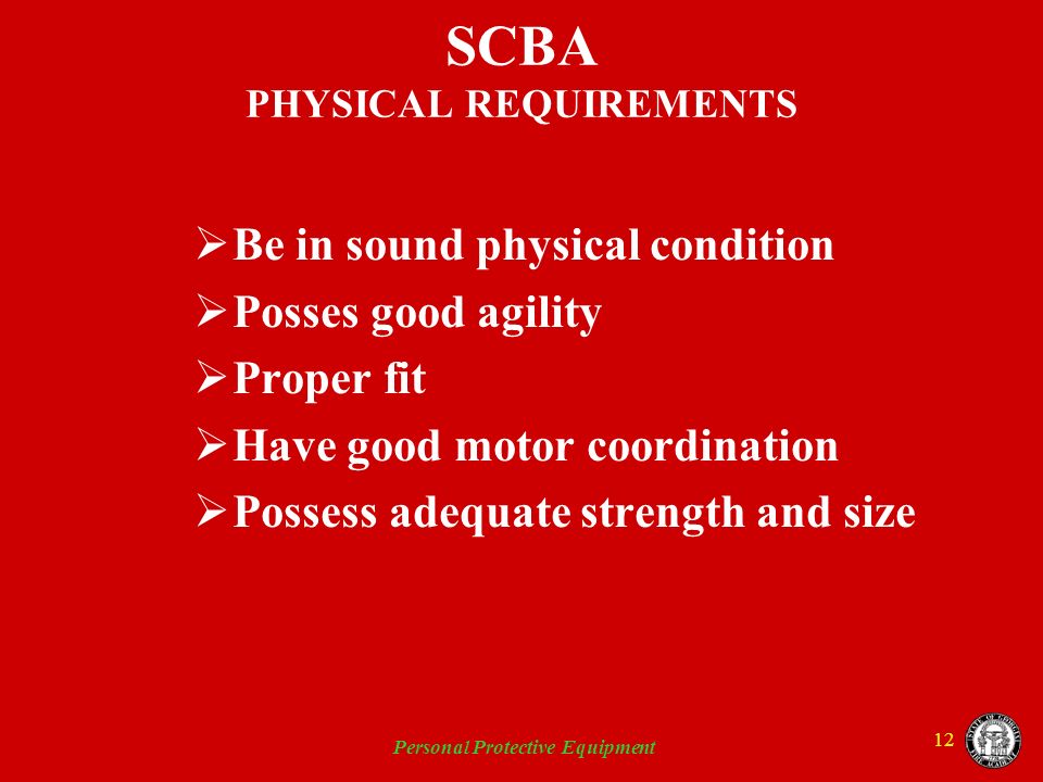 PERSONAL PROTECTIVE EQUIPMENT State of Georgia BASIC FIRE FIGHTER TRAINING COURSE. - ppt download - 웹