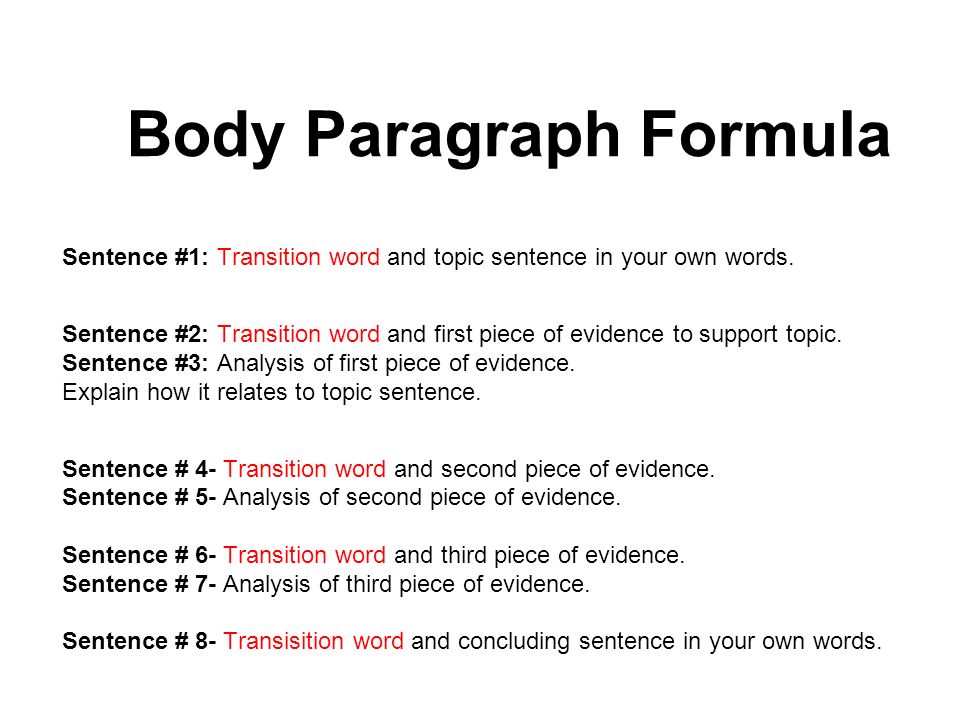 good transition words for last body paragraph