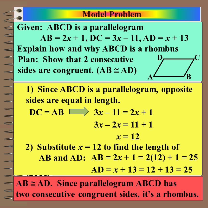 Aim: Properties of Square & Rhombus Course: Applied Geo.