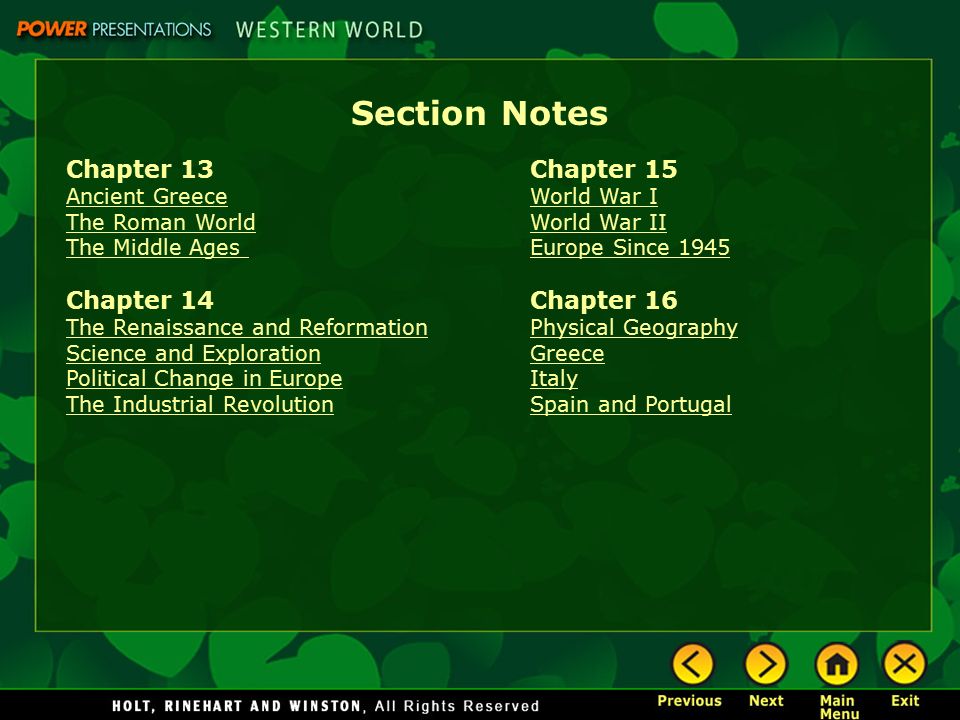 Chapter 1 A Geographer S World Chapter 2 Planet Earth