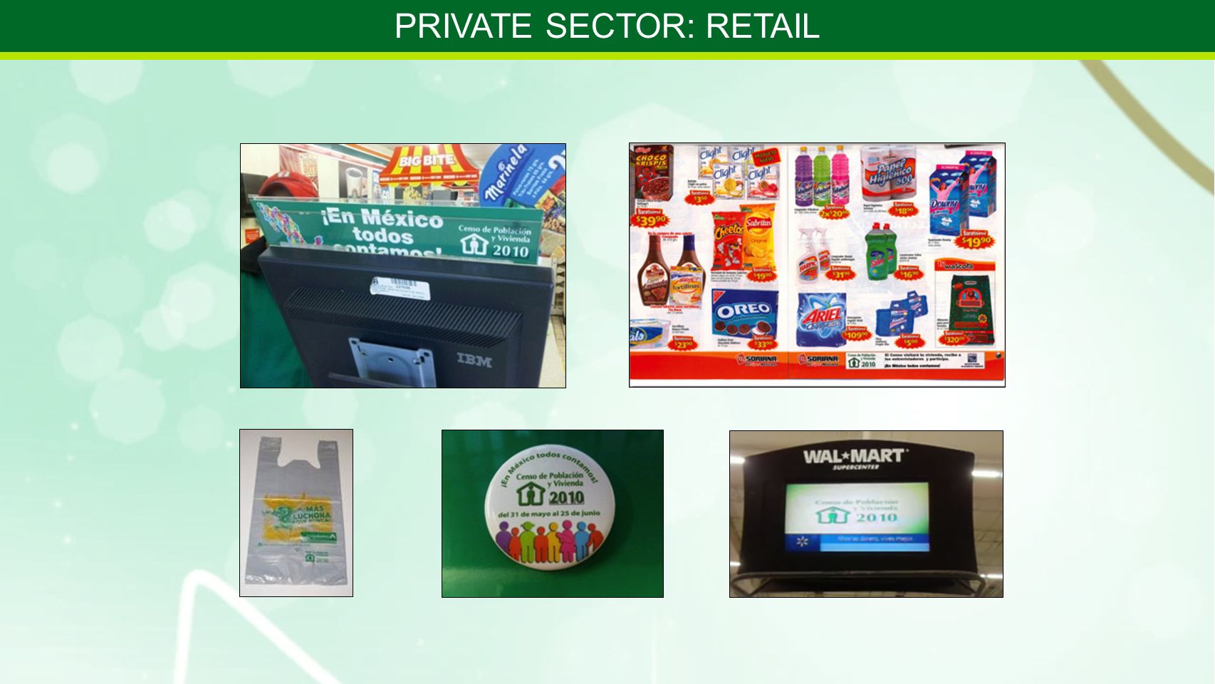 PRIVATE SECTOR: RETAIL
