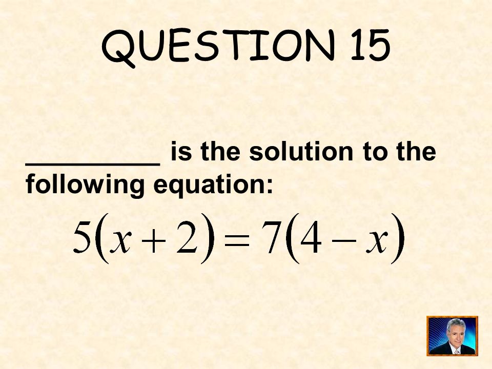 ANSWER 14 What is the associative property of addition
