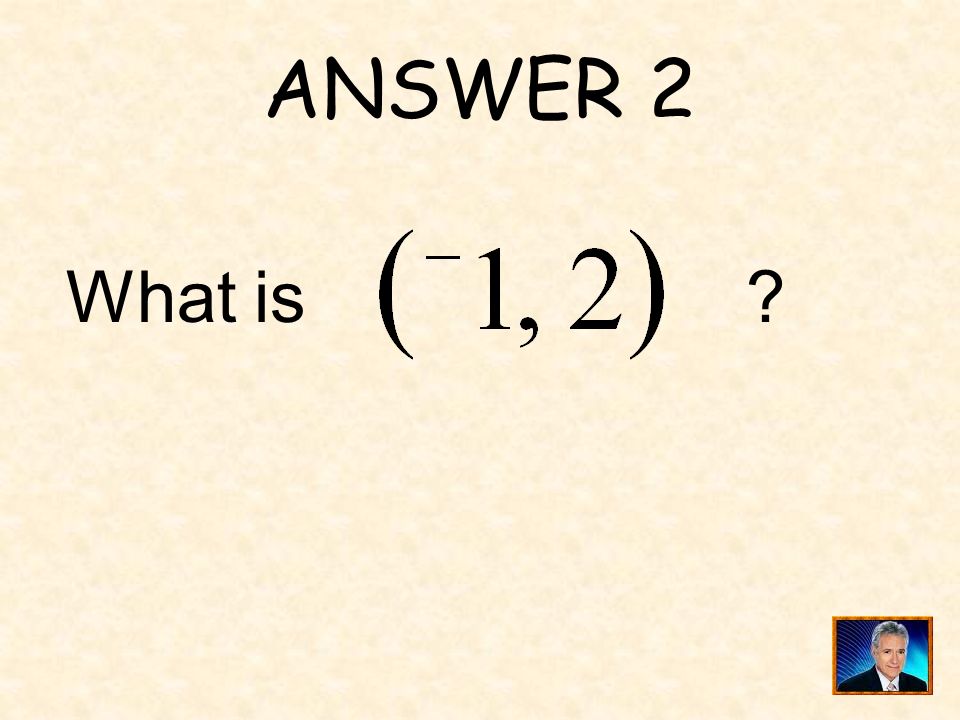 QUESTION 2 The solution to the following system of linear equations is___.