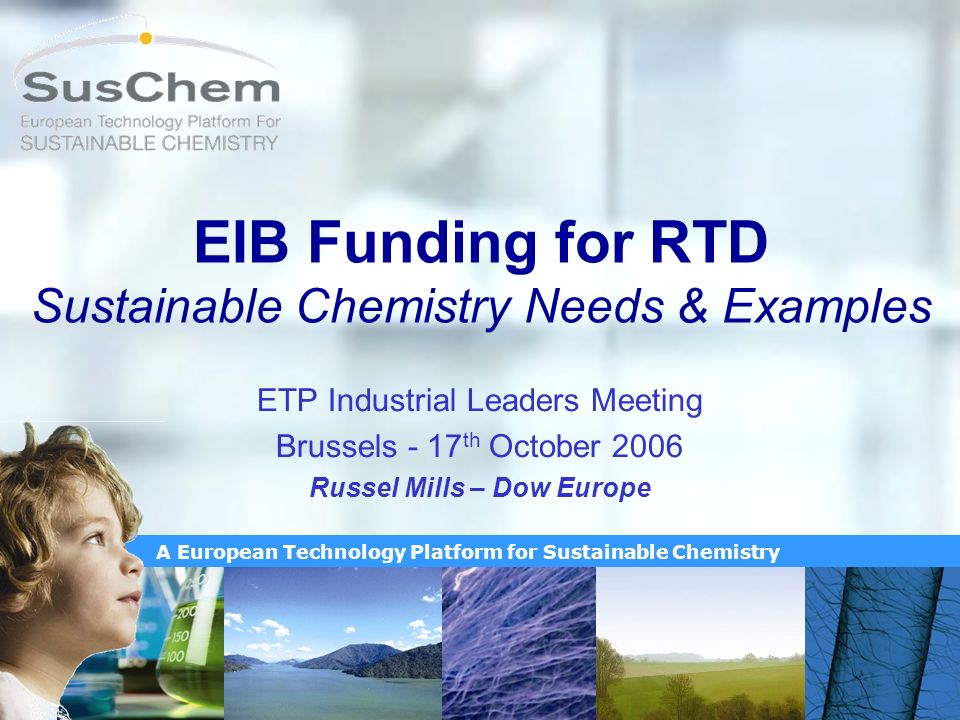 a european technology platform