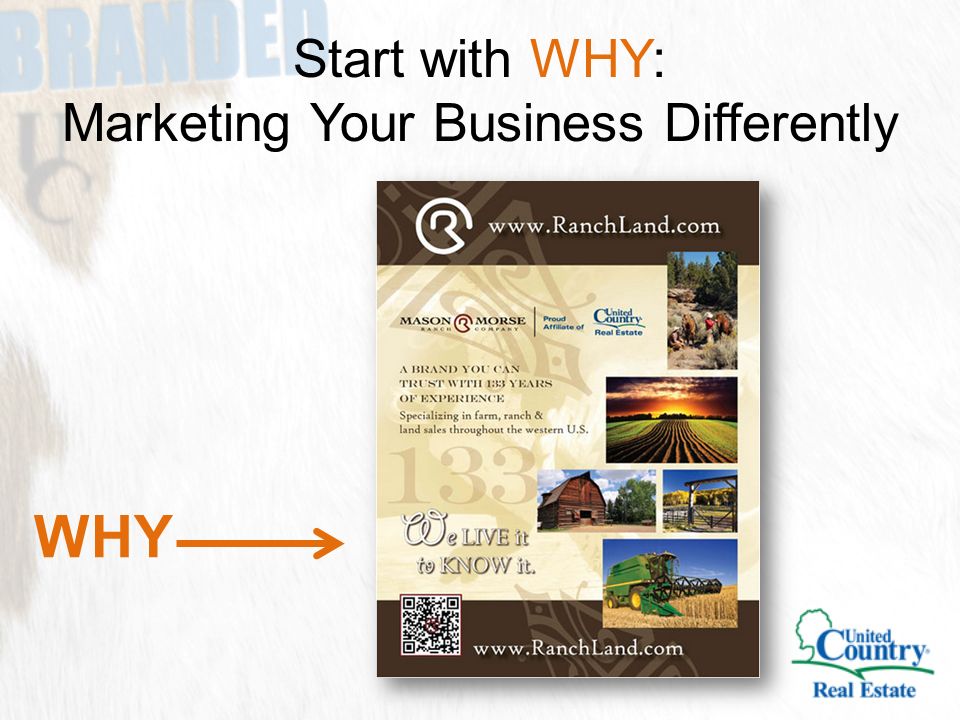 Start with WHY: Marketing Your Business Differently WHY