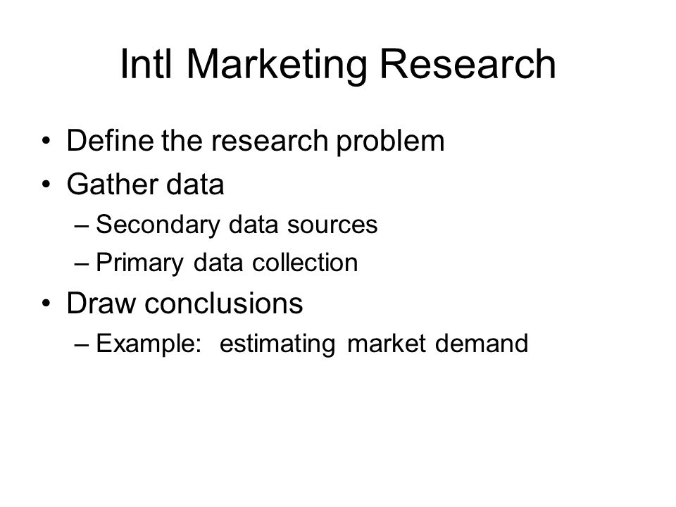 secondary data sources for market research