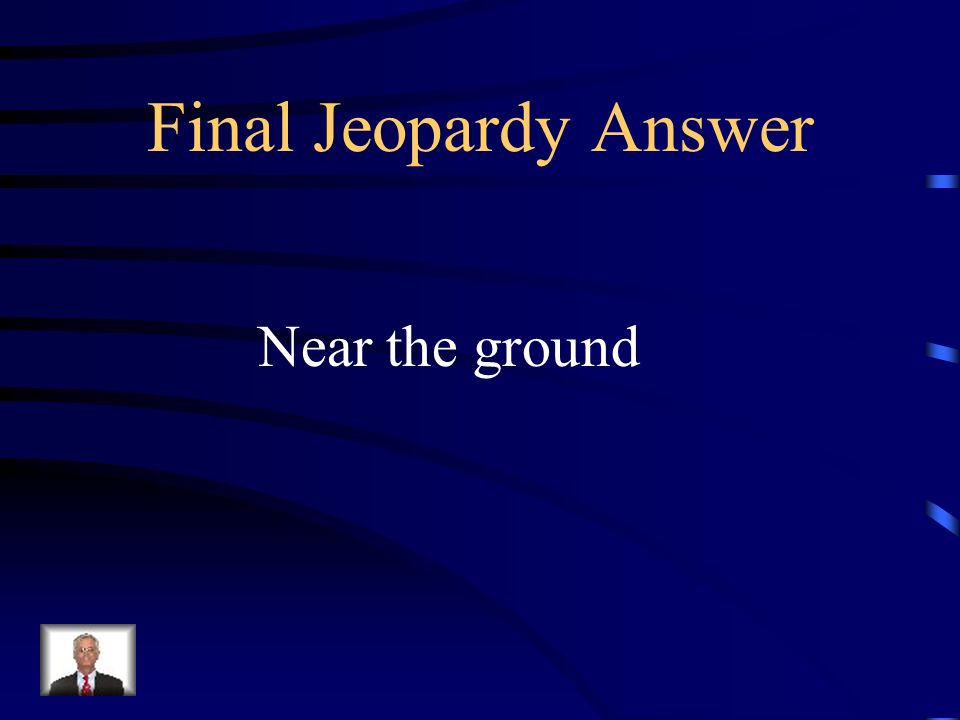 Final Jeopardy If you drop a ball, is it moving faster when it leaves your hand or when it is just about to hit the ground