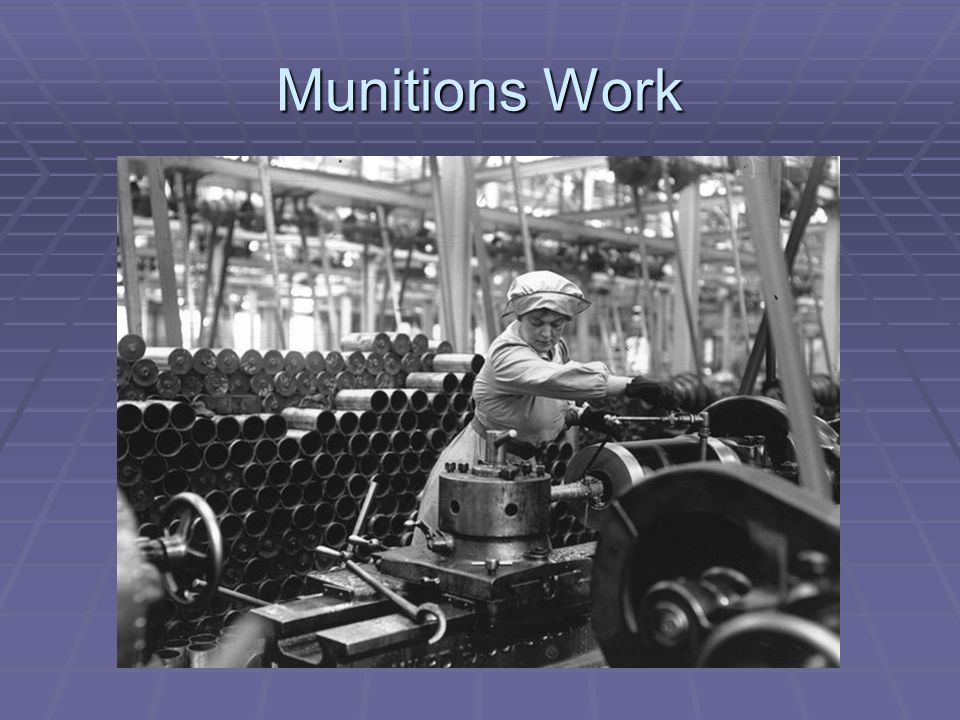 Munitions Work