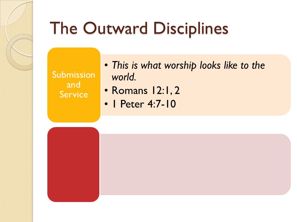 The Outward Disciplines