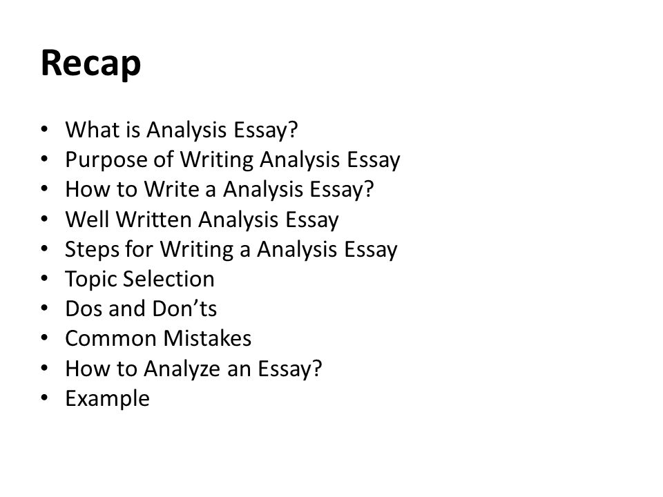 Lecture Personal Essay Recap What Is Analysis Essay Purpose Of Recap What Is Analysis Essay Purpose Of Writing Analysis Essay How To Write A Analysis Essay On English Language also Essay With Thesis Statement Example Narrative Essay Papers