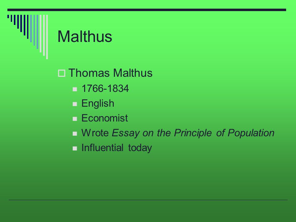 Thesis Statement For Essay Malthus Overpopulation Malthus Good English Essays Examples also Thesis Statement Generator For Compare And Contrast Essay Malthus Overpopulation Malthus Thomas Malthus English Economist Essays On Health Care