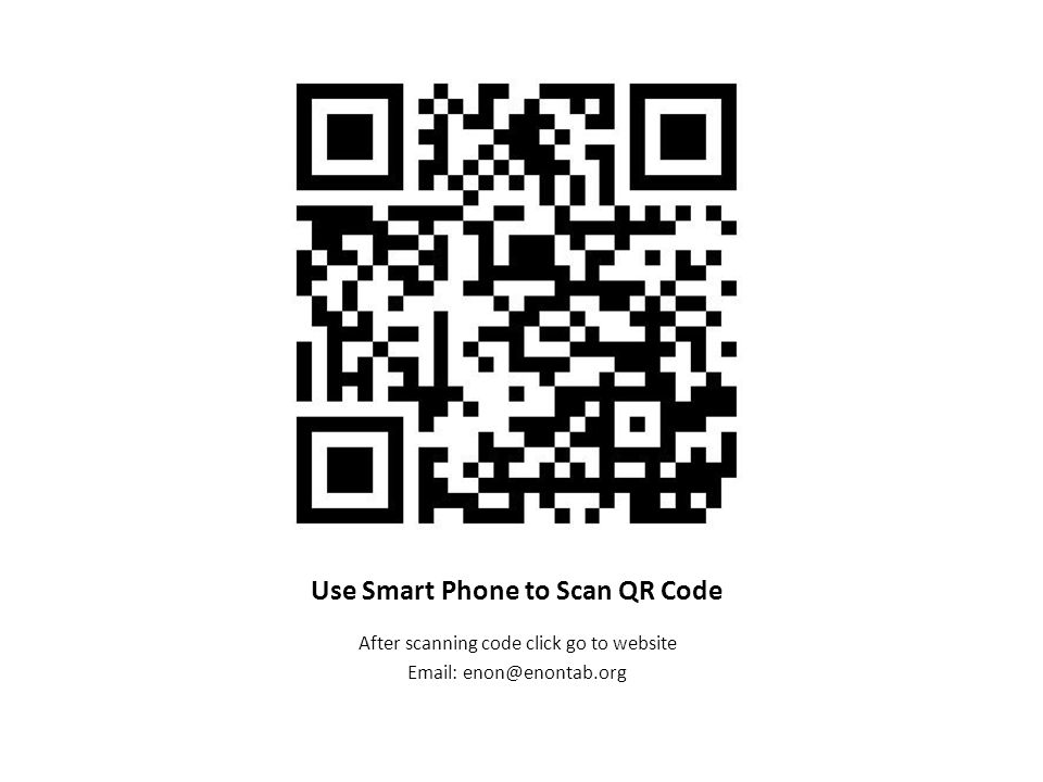 Use Smart Phone to Scan QR Code After scanning code click go to website