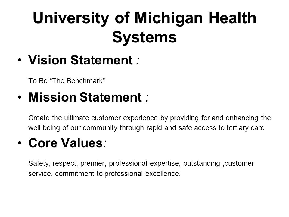 presentation vision mission and core values governing ideas of an customer service commitment statement