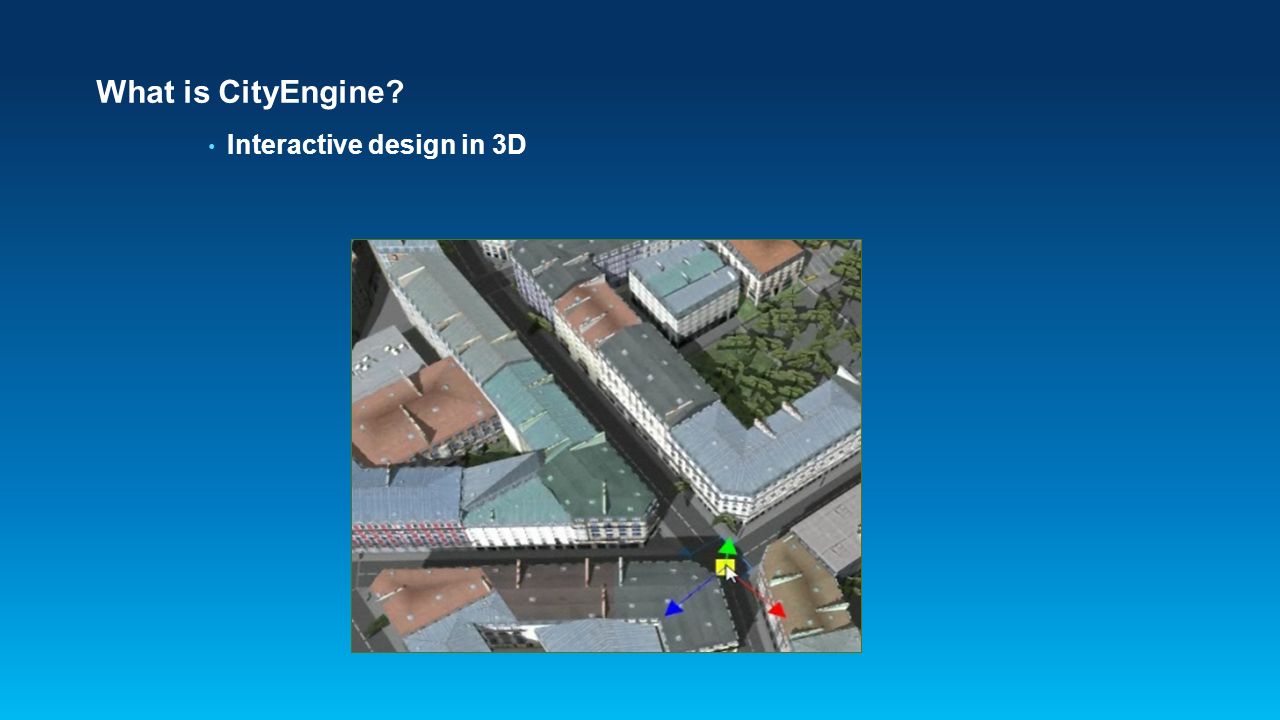 cityengine street creation