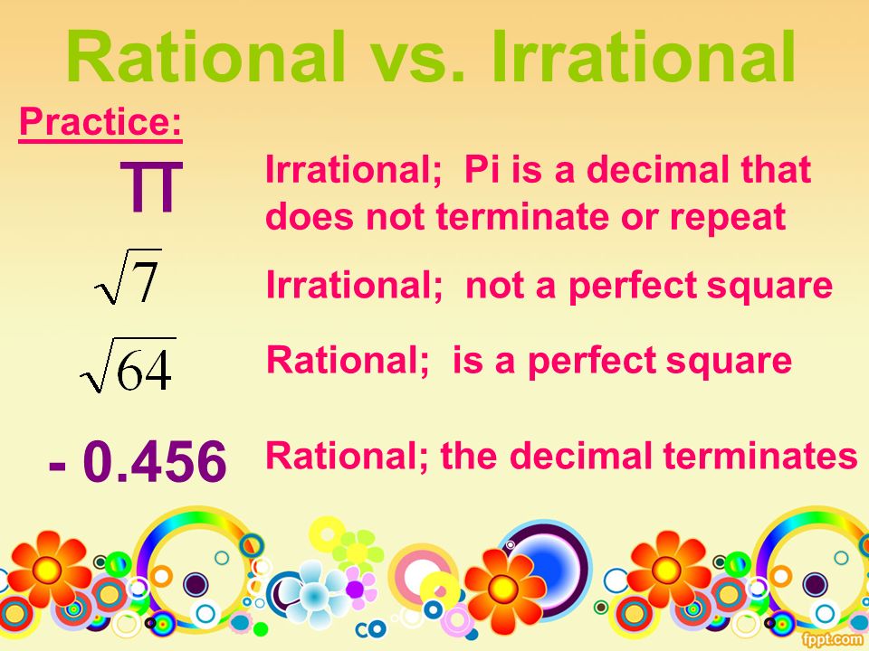 Rational vs.