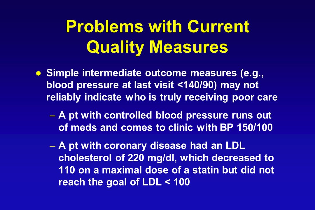 Improving Hypertension Quality Measurement Using Electronic Health Records S Persell An Kho Ja Thompson Dw Baker Feinberg School Of Medicine Northwestern Ppt Download