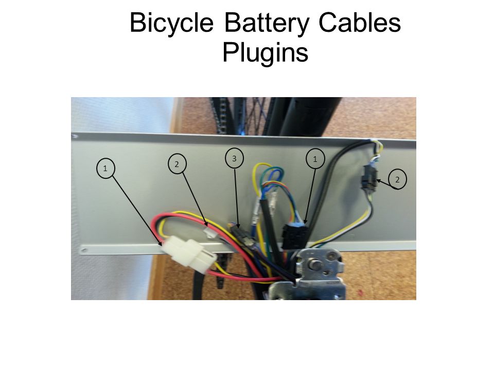 Bicycle Battery Cables Plugins