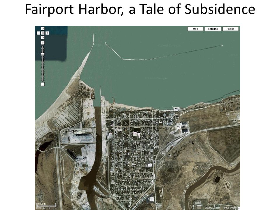 Fairport Harbor, a Tale of Subsidence