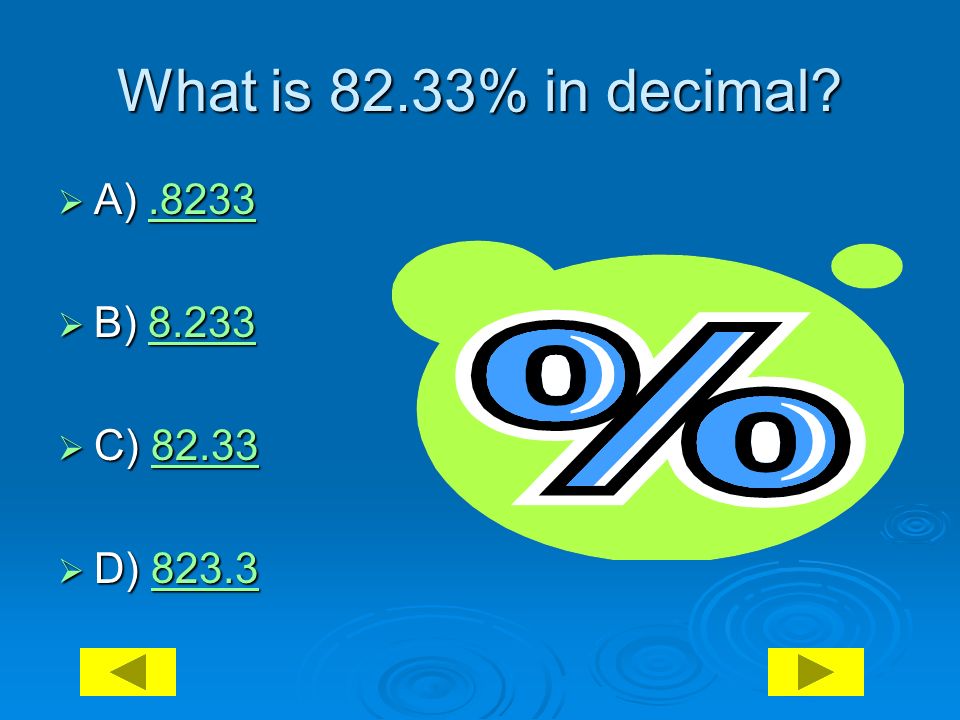 Decimals and Percents Karla Gonzalez 8 th Grade Mathematics
