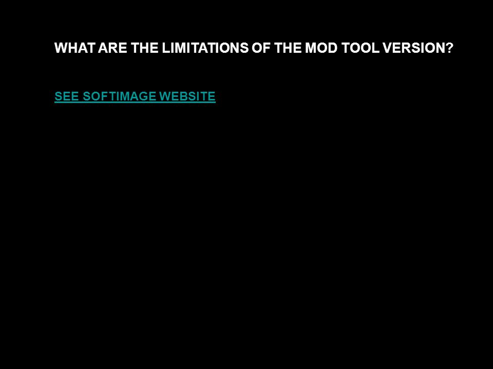 softimage xsi mod tool download softimage xsi mod tool download