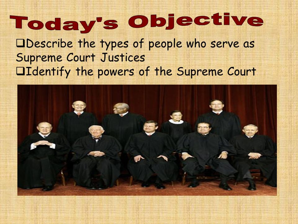 who makes up the supreme court