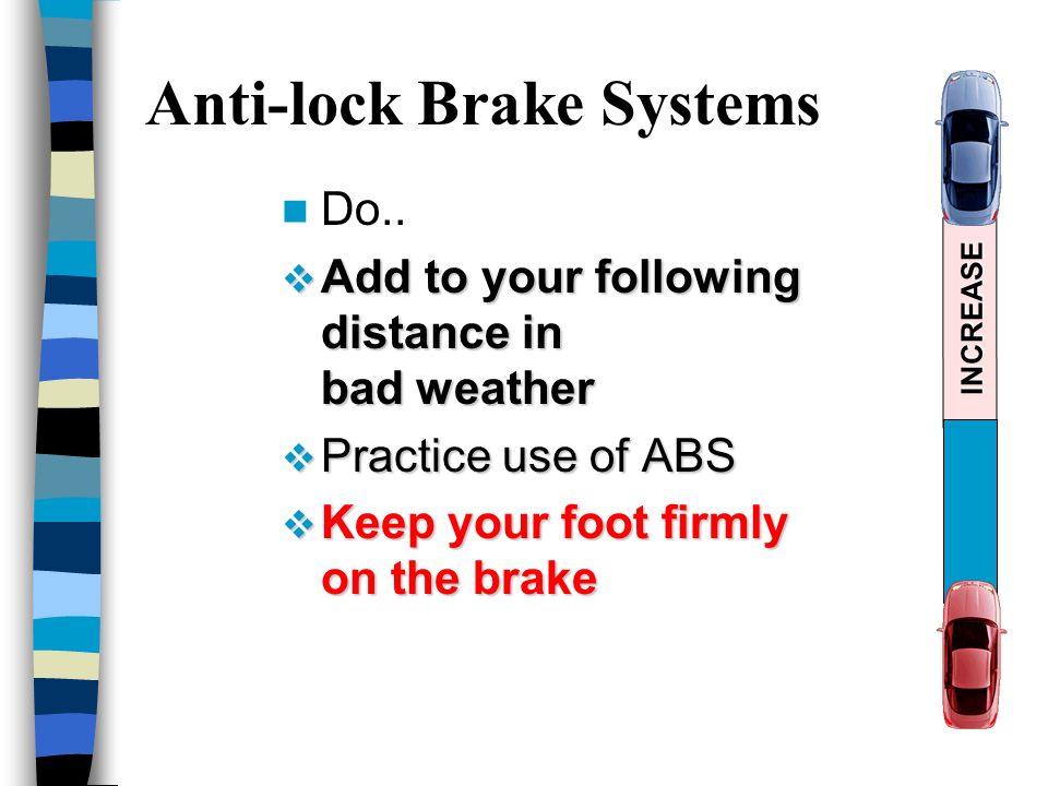 Anti-lock Brake Systems Do..