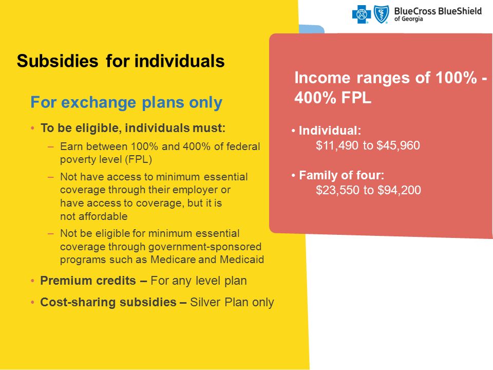 WPBENWLP 03/ Subsidies for individuals For exchange plans only To be ...