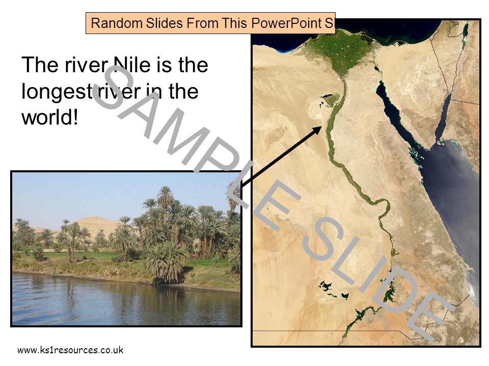 The river Nile is the longest river in the world.