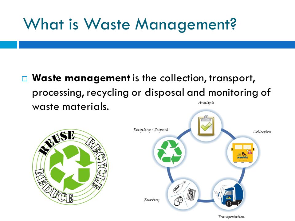 Image result for what is waste management