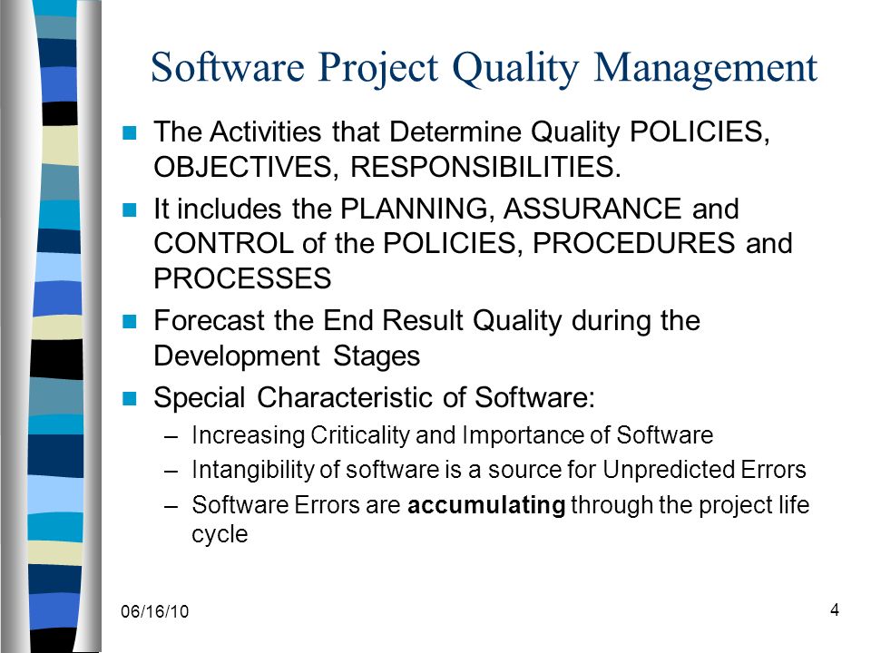 Quality Software Project Management