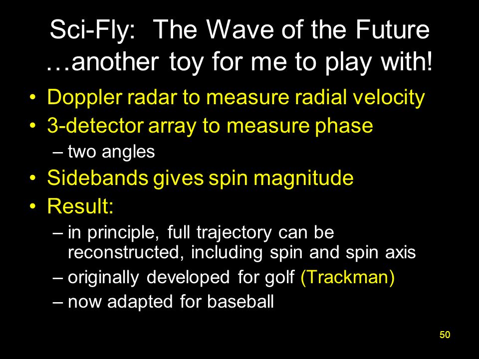 50 Sci-Fly: The Wave of the Future …another toy for me to play with.