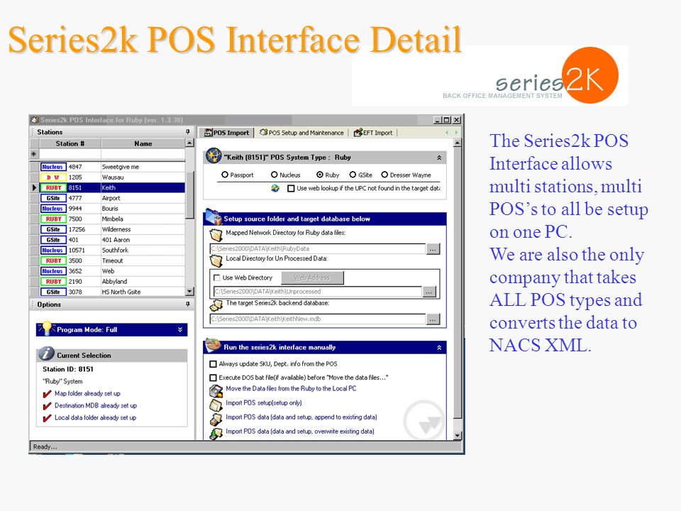 Series2k Gas Station And C Store Management System Sales