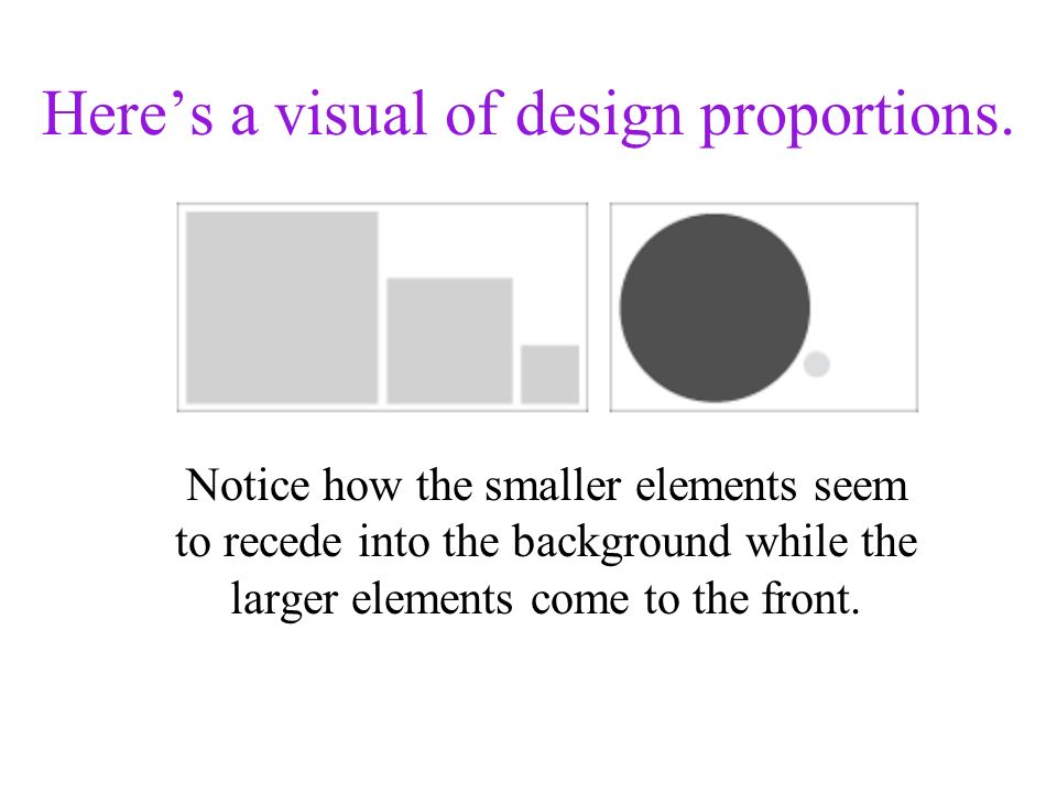 Here’s a visual of design proportions.