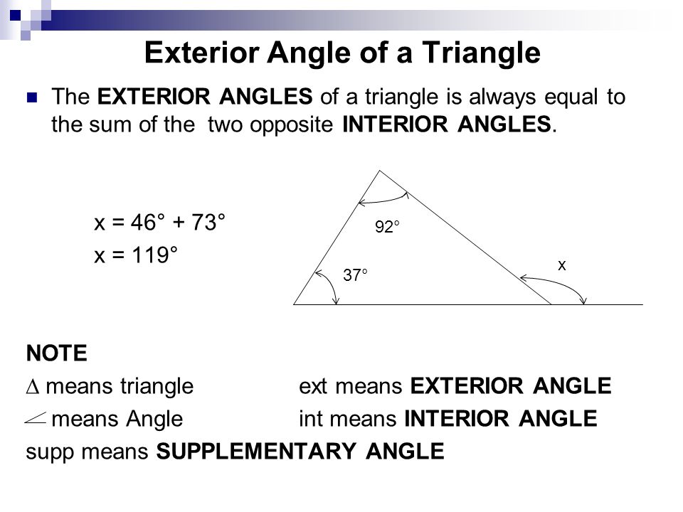 Chapter 21 Triangles Types Of Triangles Triangles With