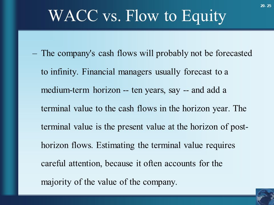 Chapter 20 Principles PrinciplesofCorporateFinance Ninth Edition Financing and Valuation Slides by Matthew Will Copyright © 2008... 
