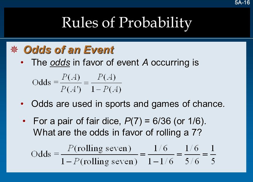 5a 1 Probability Part 1 Random Experiments Random Experiments Probability Rules Of Probability Rules Of Probability Independent Events Independent Ppt Download 5a 1 Probability Part 1 Random Experiments Random Experiments Probability Rules Of Probability Rules Of Probability Independent Events Independent Ppt Download