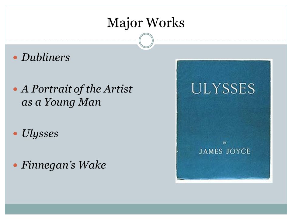 james joyce major works